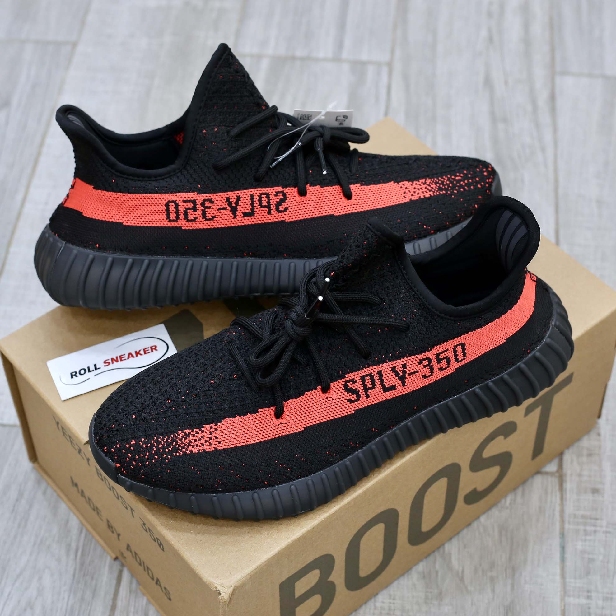 giày adidas Yeezy Boost 350 V2 Core Black Red replica