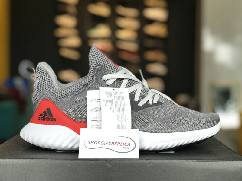 giày adidas alphabounce do xam replica