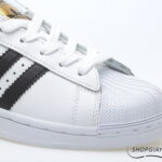 Adidas Superstar trắng sọc đen