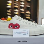 giày converse play white low replica