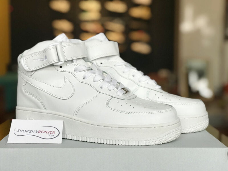 giày nike af1 cao co trang replica