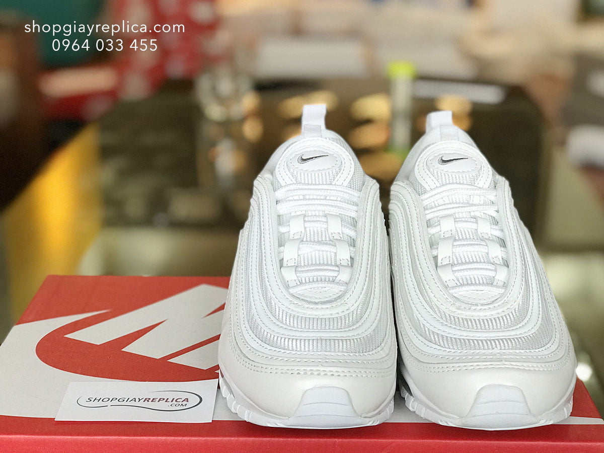 Giày Nike Air Max 97 Trắng Rep 1:1 - Roll Sneaker