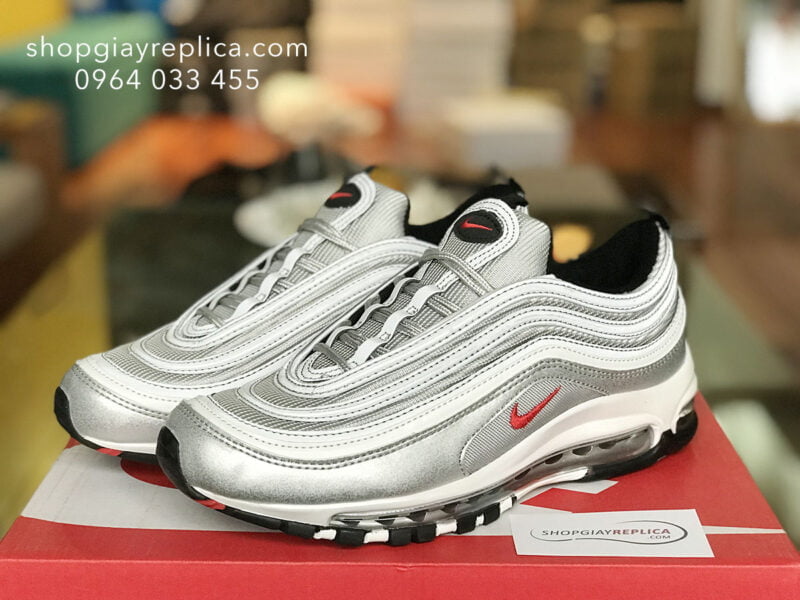 giày nike air max 97 xam replica