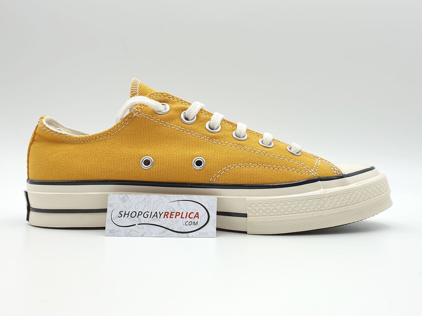 Giày Converse Chuck 1970s Vàng Sunflower Thấp Cổ chuẩn replica 1:1