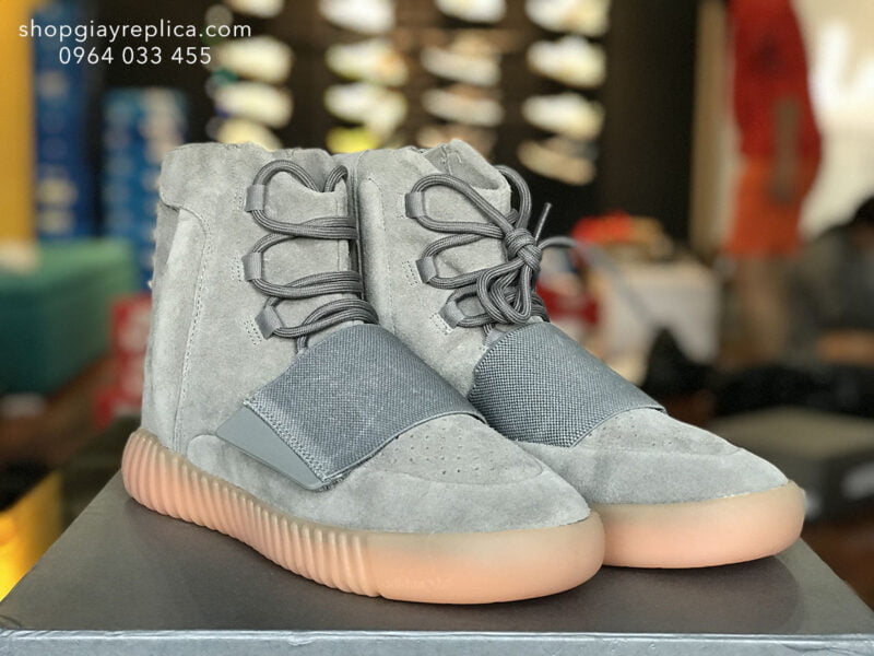 giày Adidas Yeezy Boost 750 light grey replica