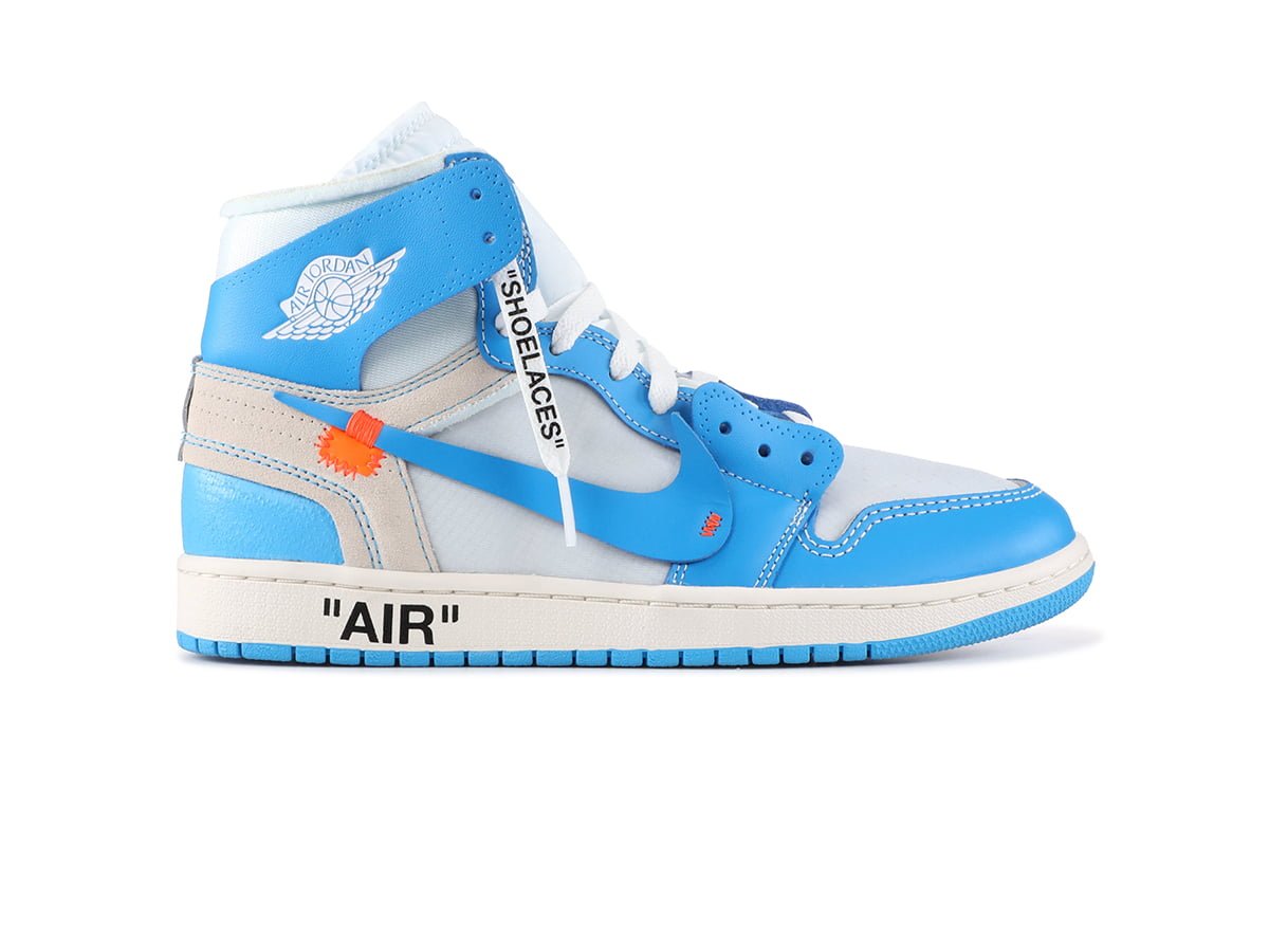 Giày Nike Jordan 1 Off White Unc Blue Rep Like Auth