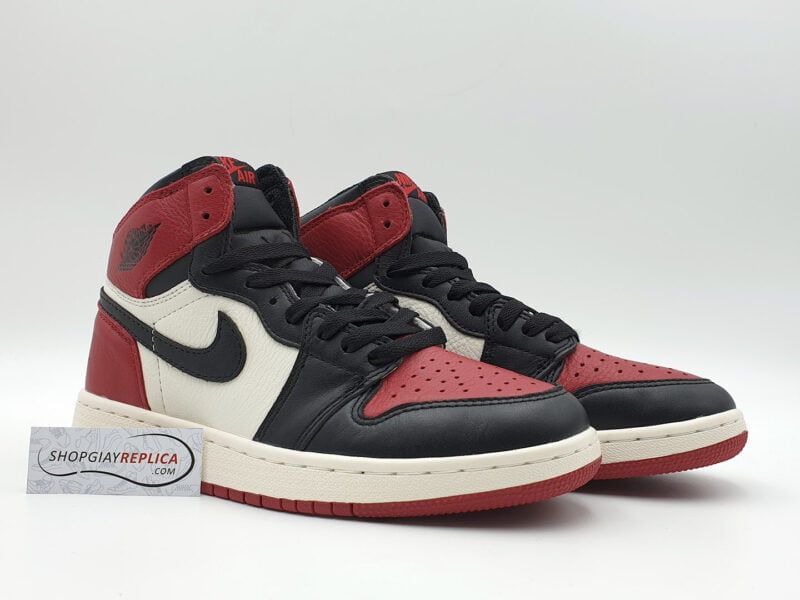 giày nike jordan 1 black toe replica