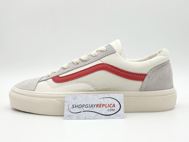 giày vans old skool trang soc do replica