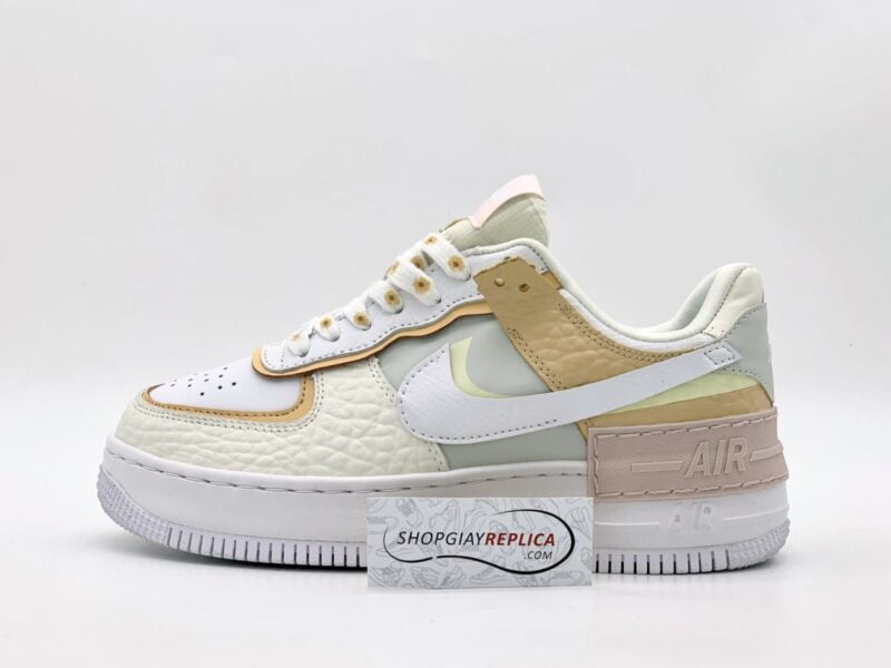 Nike Air Force 1 Shadow 'Daisy' Spruce Aura 11