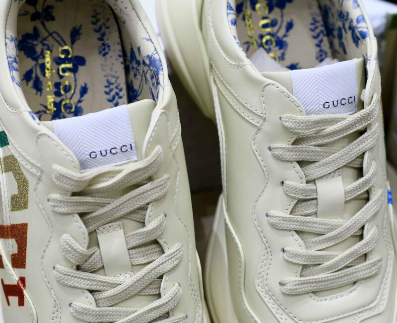 Giày Gucci Chunky logo cầu vồng