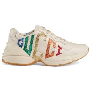Giày Gucci Chunky logo cầu vồng