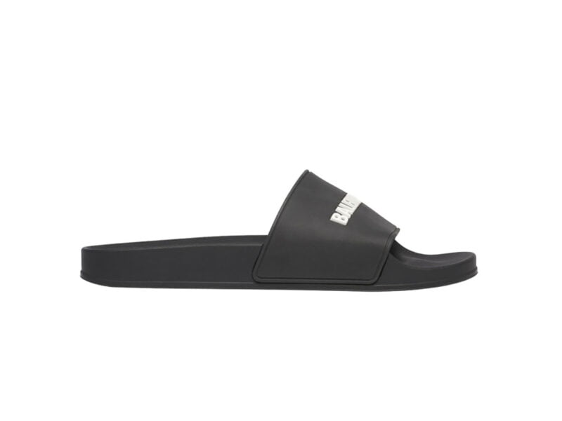 Dép Balenciaga Pool Slide Black White replica 1:1 - Shop giày Replica™