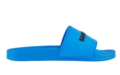 Dép Balenciaga Pool Slide Blue Replica