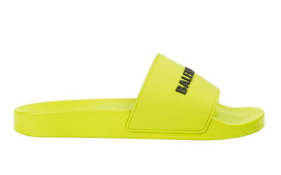 Dép Balenciaga Pool Slide Lime Replica