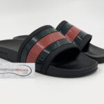 Dép Gucci Rubber Slides Red Green Siêu Cấp