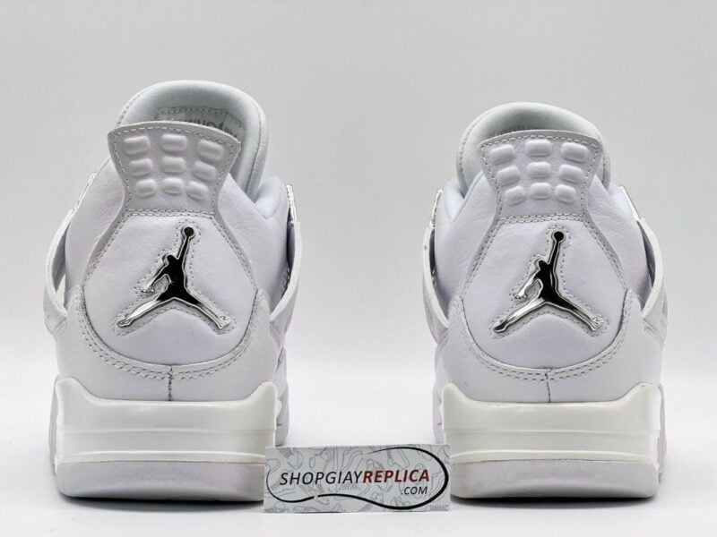 Giày Nike Air Jordan 4 Retro Pure Money (full trắng)