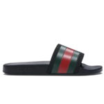 Dép Gucci Rubber Slides Red Green