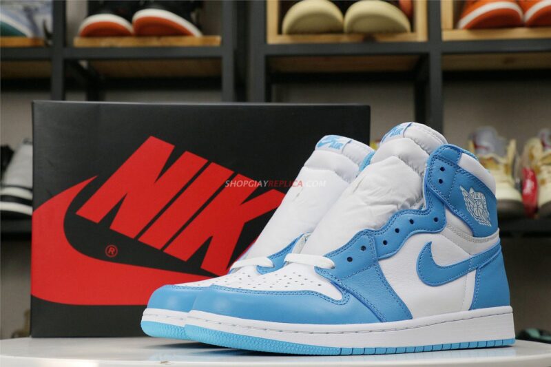 giày Nike Air Jordan 1 Retro High UNC rep 1:1