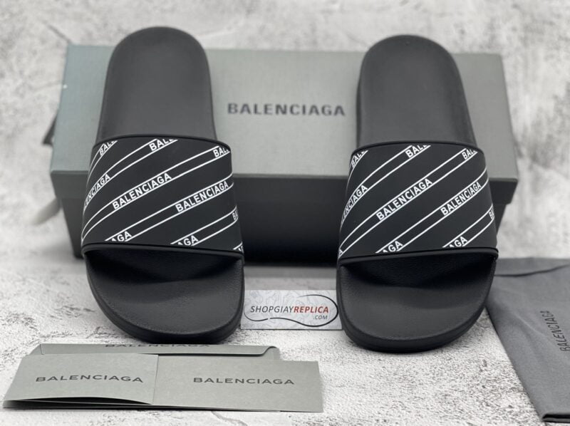 dép balenciaga sọc chéo