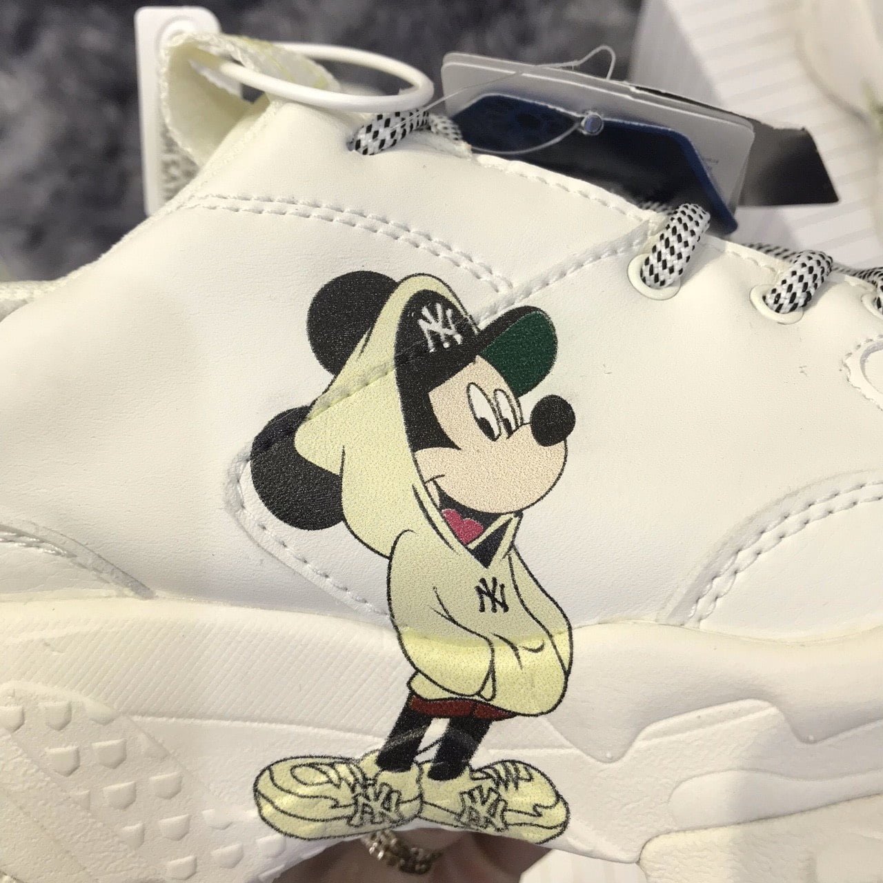 Giày MLB Mickey Order Yankess Replica 11 Full phụ kiện  HS Sneaker