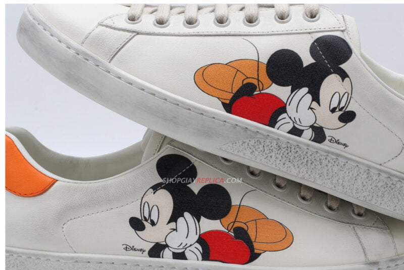 Giày Gucci Ace Mickey Like Auth