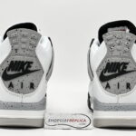Giày Nike Air Jordan 4 Retro White Cement