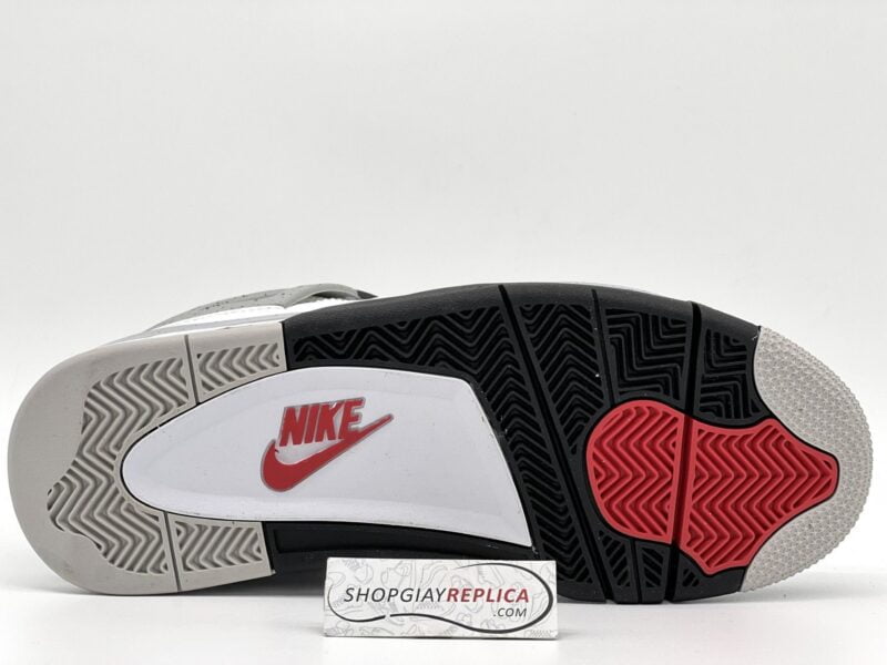 đế Giày Nike Jordan 4 Retro White Cement