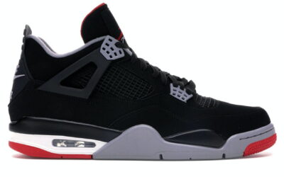 Giày Nike Air Jordan 4 Retro Bred Replica