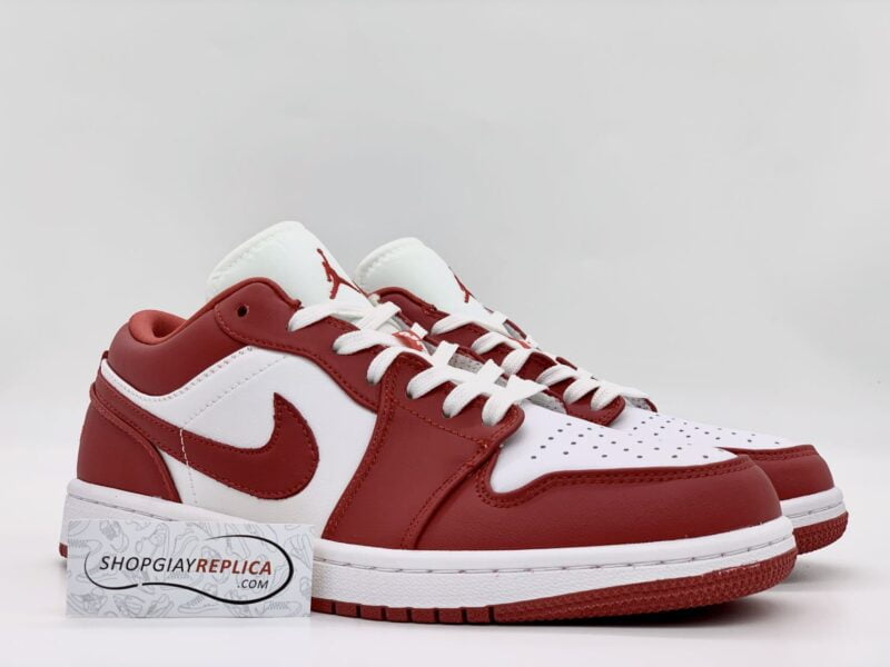 Giày Nike Air Jordan 1 Low Gym Red White rep 1:1