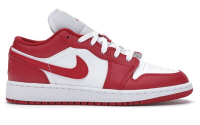 Giày Nike Air Jordan 1 Low Gym Red White replica