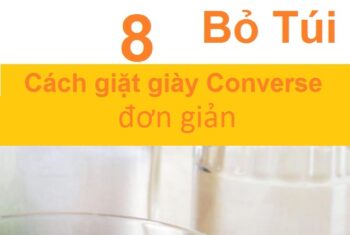 “Bỏ túi” 8 cách giặt giày Converse đơn giản mà hiệu quả vô cùng