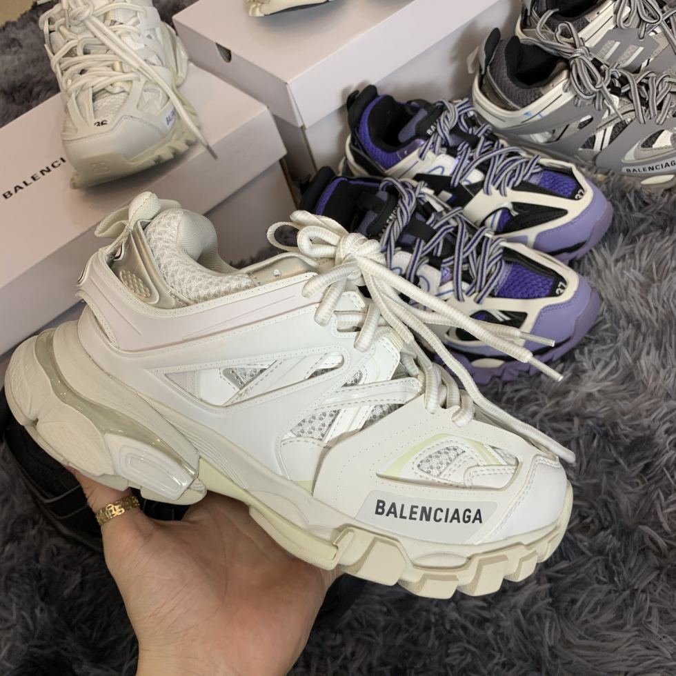 Giày Balenciaga Track 3.0 white full trắng