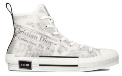 Dior B23 High Top Daniel Asham Newspaper siêu cấp