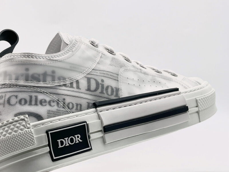 Giày Dior B23 Low Top Daniel Arsham Newspaper