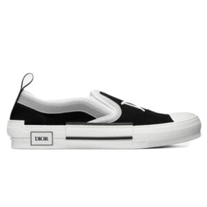 Dior And Shawn B23 Slip On Black siêu cấp