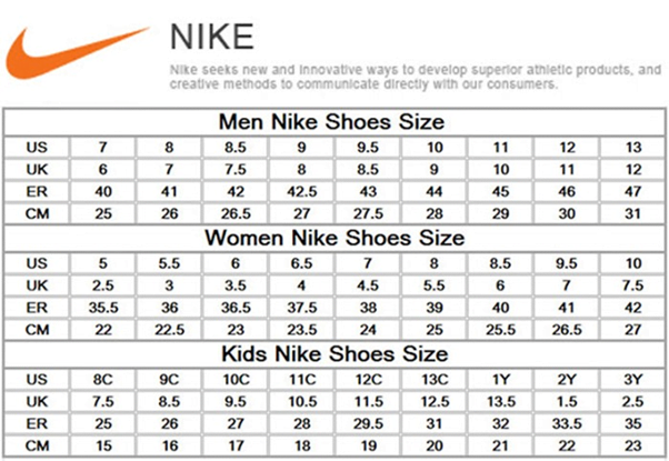 Cách đo và chọn size giày với bảng quy đổi size giày Adidas, Nike, Vans.