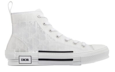 Giày Dior B23 High Top White Dior Oblique