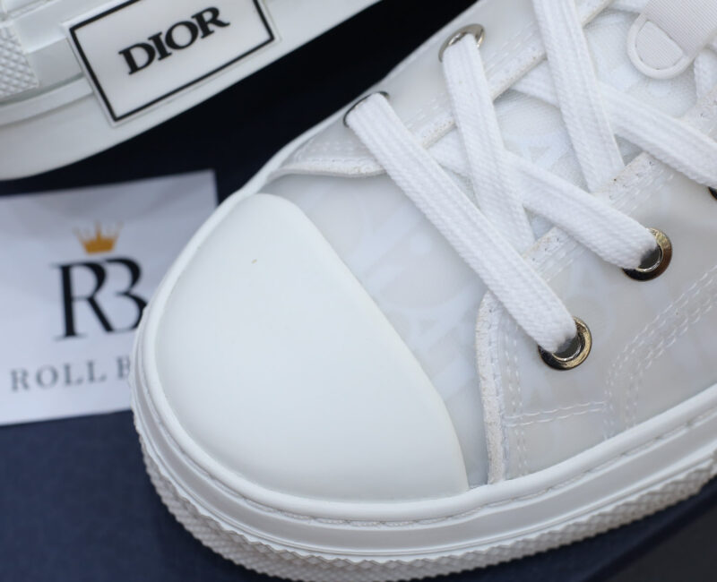 Giày Dior B23 Low Top White Dior Oblique Best Quality