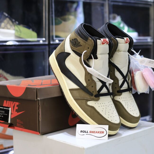Giày Nike Air Jordan 1 High Travis Scott replica