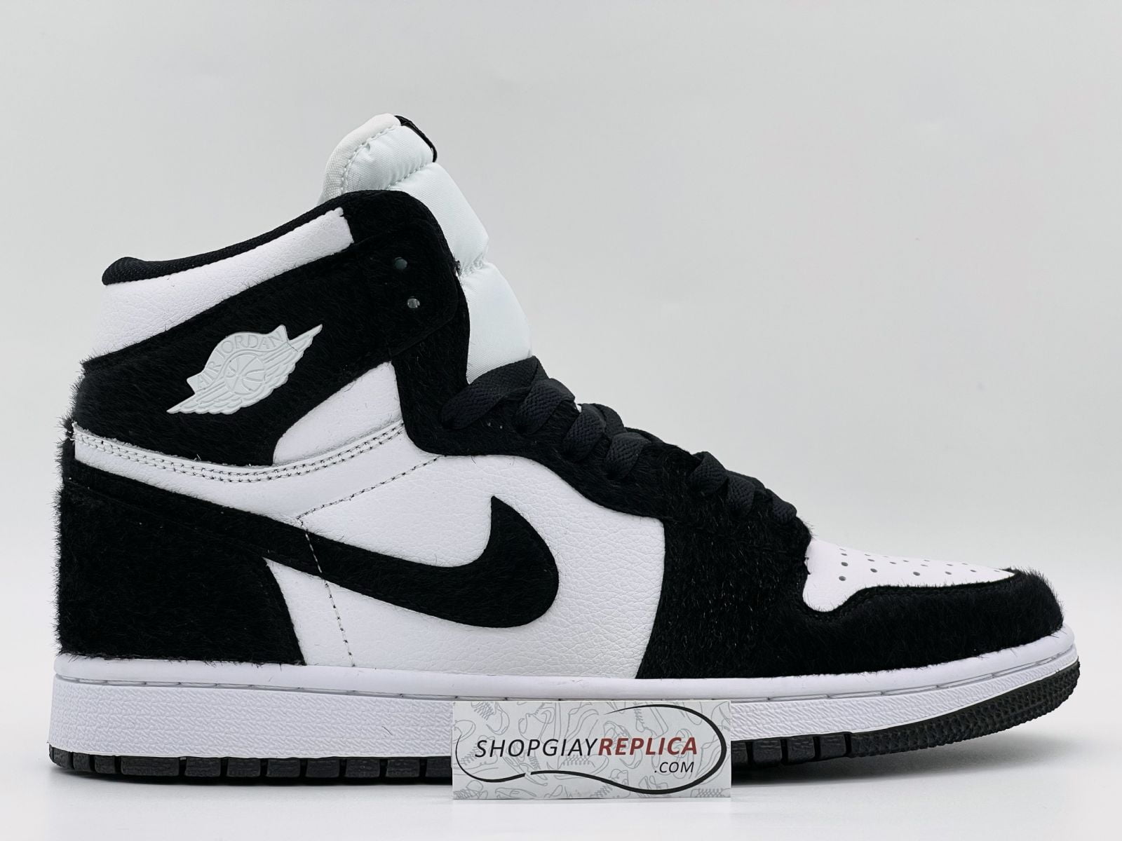 Giày Nike Air Jordan 1 Panda Twist Lông Rep 1:1 - Shop Giày Replica™