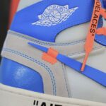 Giày Nike Air Jordan 1 Off White Blue Xanh Like Auth