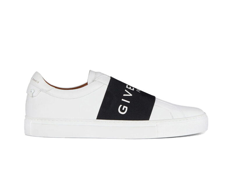 Giày Givenchy Leather Webbing White Black like auth