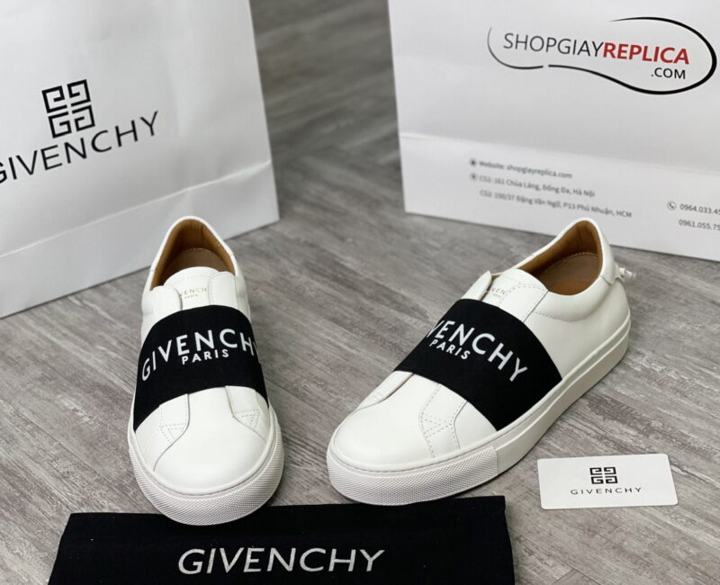 giày Givenchy trắng đen siêu cấp paris strap