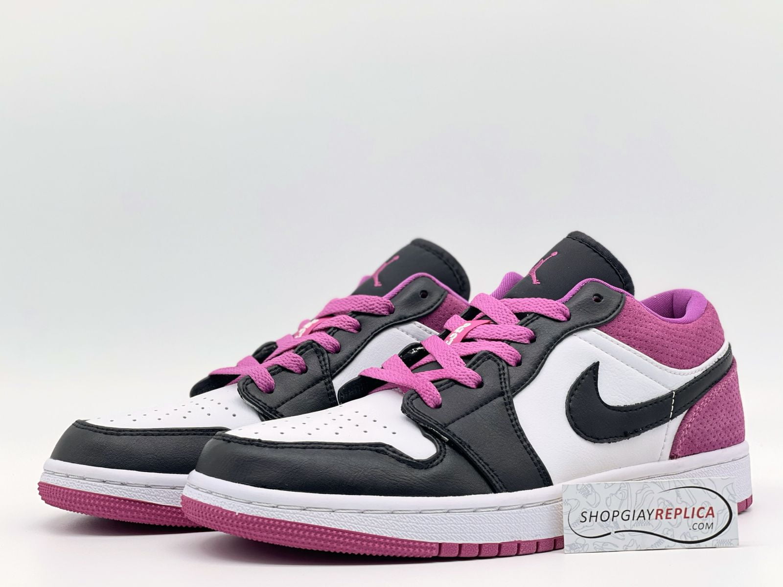 Giày Nike Jordan 1 Low Active Fuchsia Binz đi