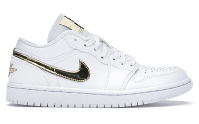 Nike Air Jordan 1 Low Metallic Gold