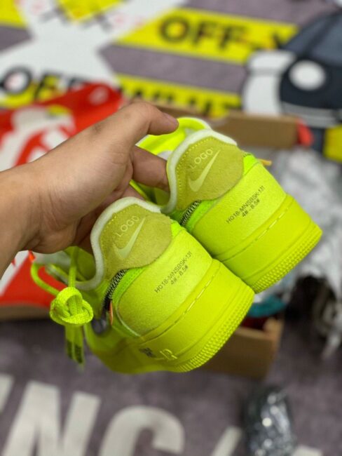Giày Nike Air Force 1 Low Off White Volt