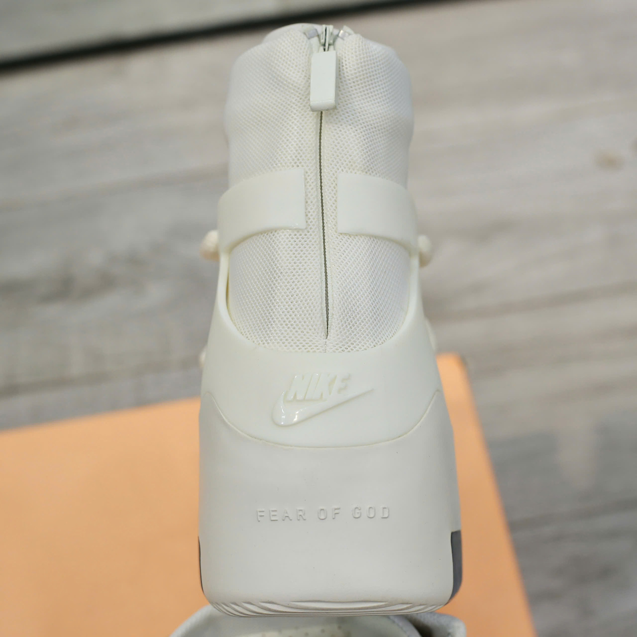 Nike Air Fear of God 1 Sail Black Like Auth