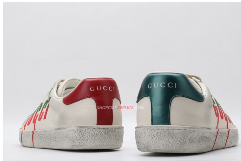 Giày Gucci Ace Sneaker with Gucci Blade Like Auth