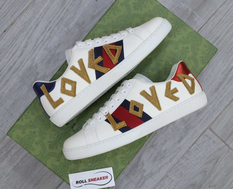 Giày Gucci Ace 'Loved' Like Auth