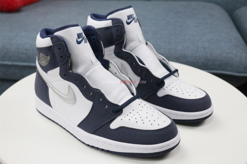 giày Nike Air Jordan 1 Retro High COJP Midnight Navy Like Auth